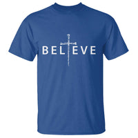 Cross Christian Religious Believe Blessed Faith Graphic T Shirt
