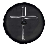Cross Baseball Bats Spare Tire Cover Religious Christian Faith Sports Coach Pitcher