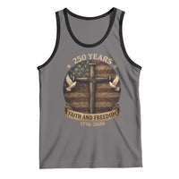 250 Years America Tank Top 250th Birthday 4th Of July Independence Day Faith Freedom