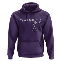 No Golf Today Hoodie Funny Golfing Lover Sad Stickman Golfer Golfers - Wonder Print Shop