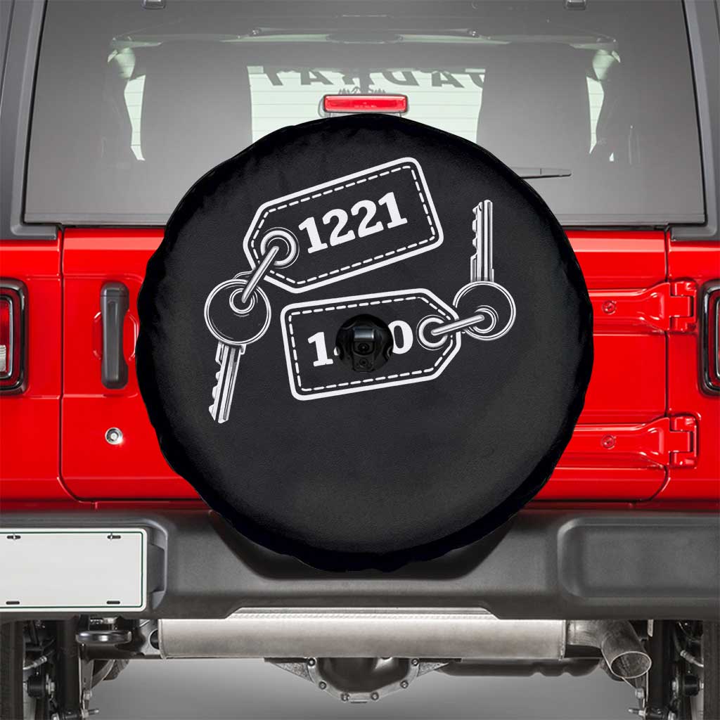 Room Numbers Team Hollanov Spare Tire Cover LGBT Romance Hockey Fan
