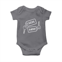 Room Numbers Team Hollanov Baby Onesie LGBT Romance Hockey Fan