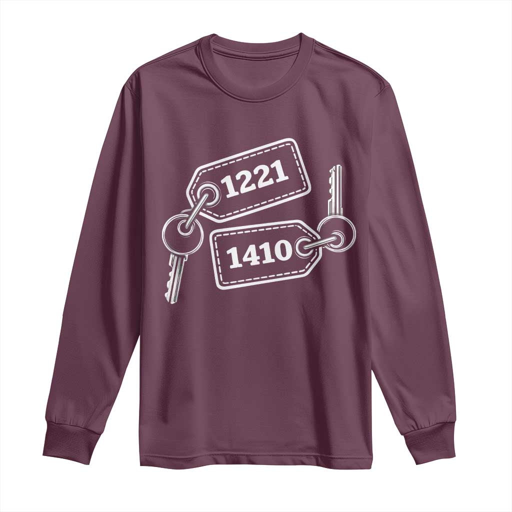 Room Numbers Team Hollanov Long Sleeve Shirt LGBT Romance Hockey Fan