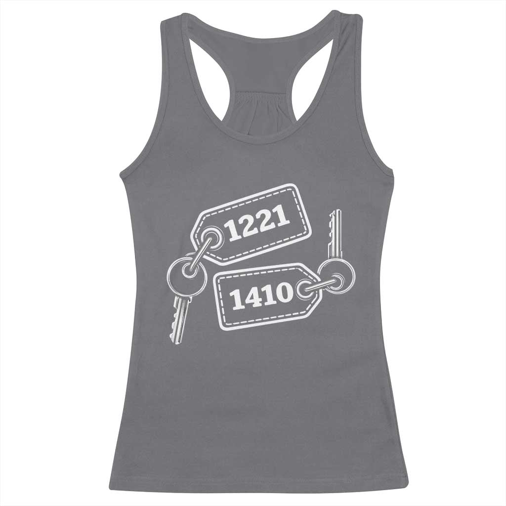 Room Numbers Team Hollanov Racerback Tank Top LGBT Romance Hockey Fan
