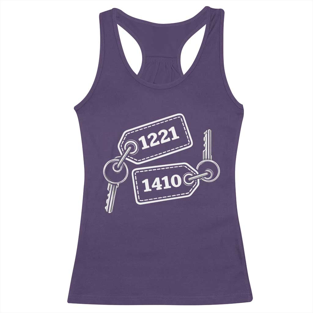 Room Numbers Team Hollanov Racerback Tank Top LGBT Romance Hockey Fan