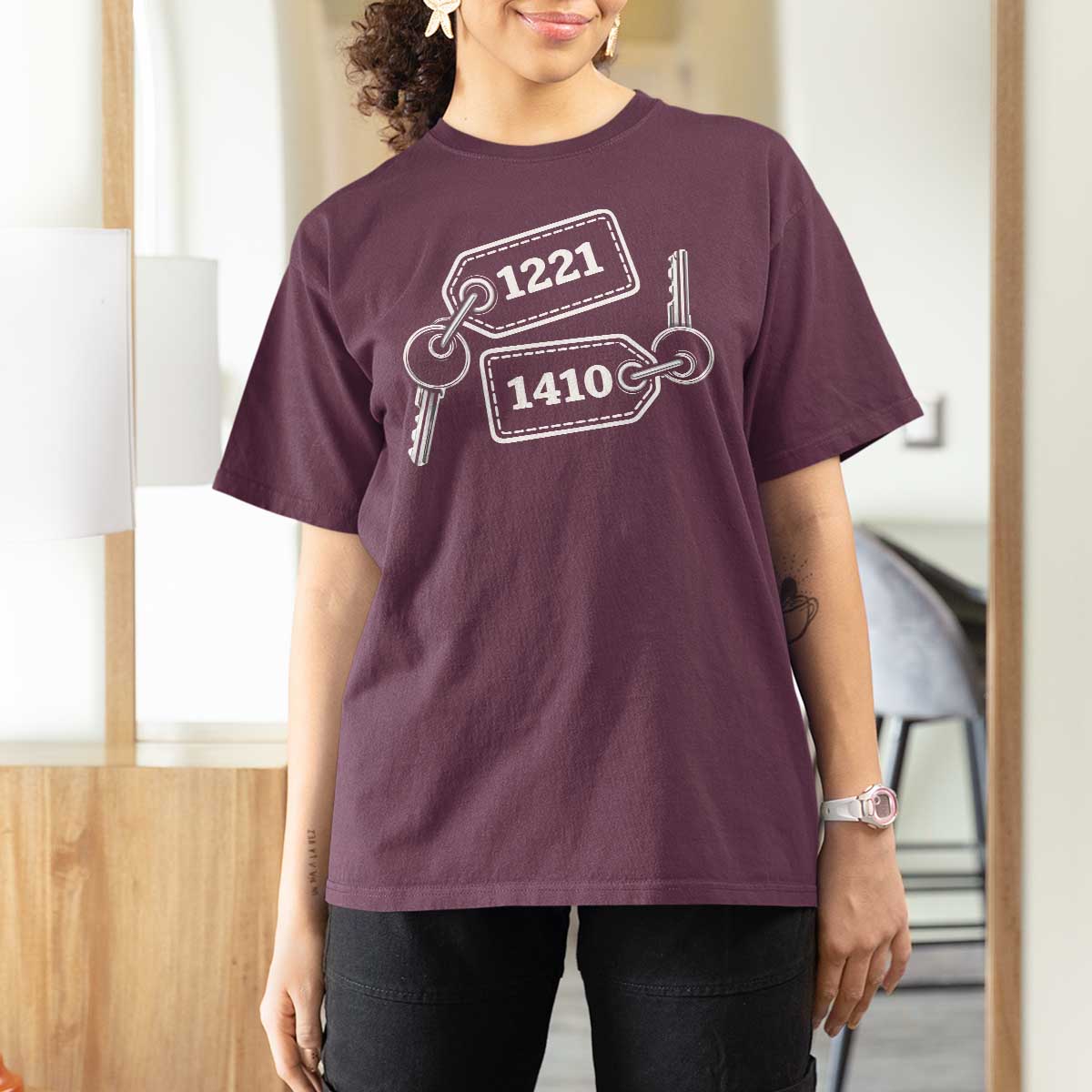 Room Numbers Team Hollanov T Shirt For Women LGBT Romance Hockey Fan