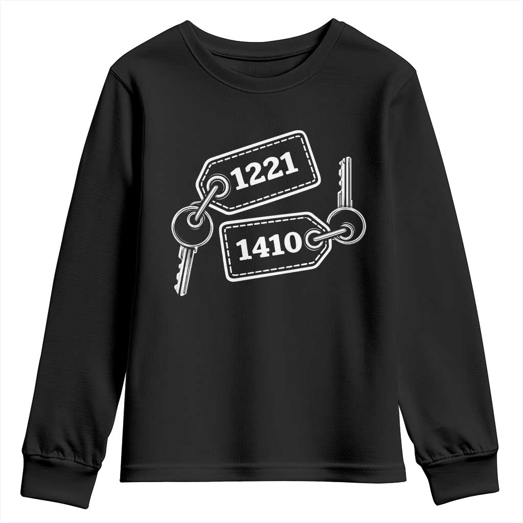 Room Numbers Team Hollanov Youth Sweatshirt LGBT Romance Hockey Fan