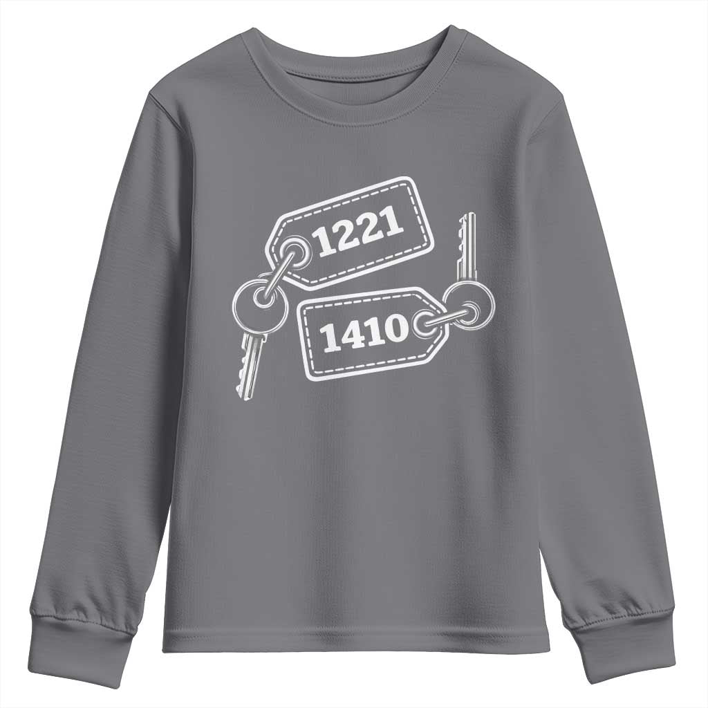 Room Numbers Team Hollanov Youth Sweatshirt LGBT Romance Hockey Fan