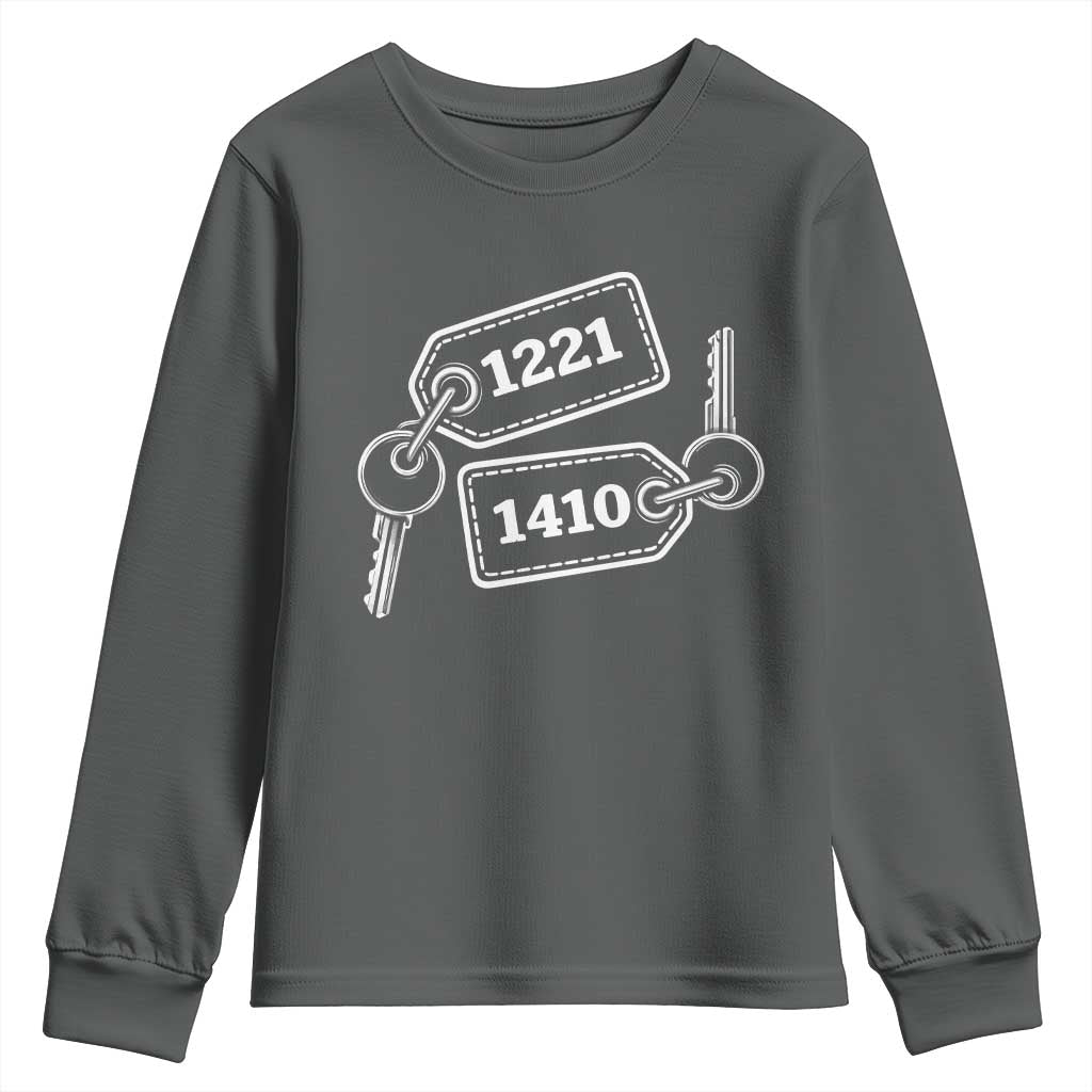 Room Numbers Team Hollanov Youth Sweatshirt LGBT Romance Hockey Fan