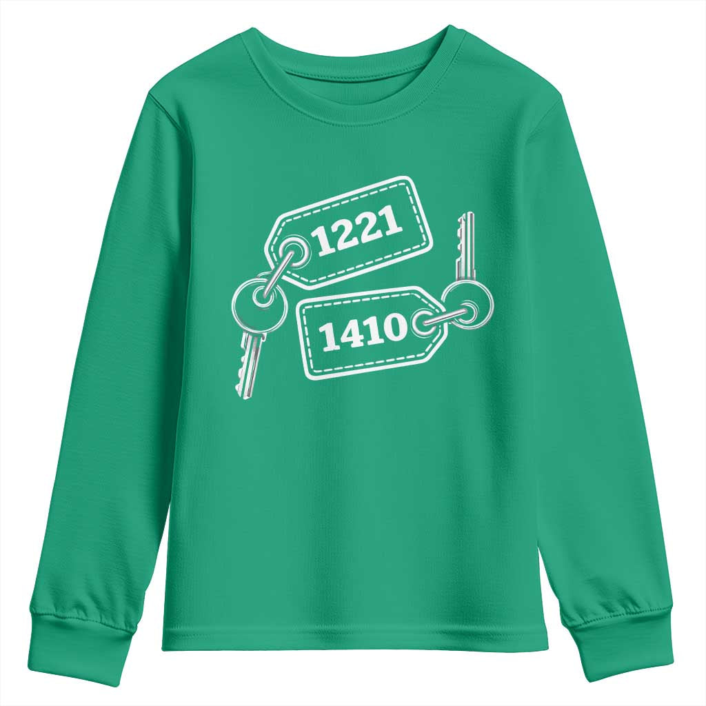 Room Numbers Team Hollanov Youth Sweatshirt LGBT Romance Hockey Fan