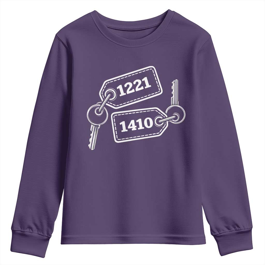Room Numbers Team Hollanov Youth Sweatshirt LGBT Romance Hockey Fan