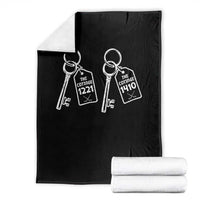 Room Numbers Team Hollanov Throw Blanket LGBT Romance Hockey Fan Im Coming To The Cottage