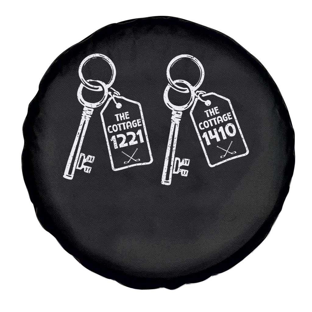 Room Numbers Team Hollanov Spare Tire Cover LGBT Romance Hockey Fan Im Coming To The Cottage