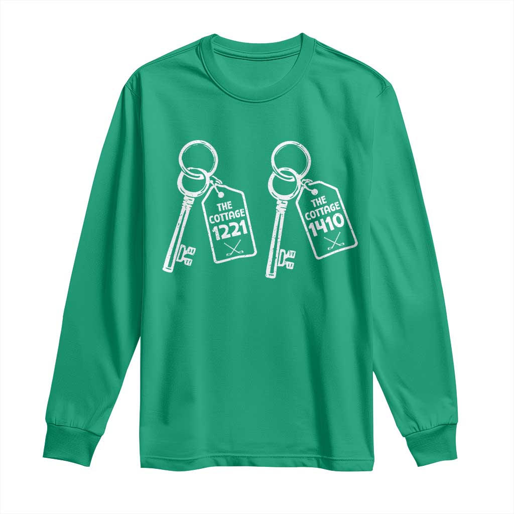 Room Numbers Team Hollanov Long Sleeve Shirt LGBT Romance Hockey Fan Im Coming To The Cottage