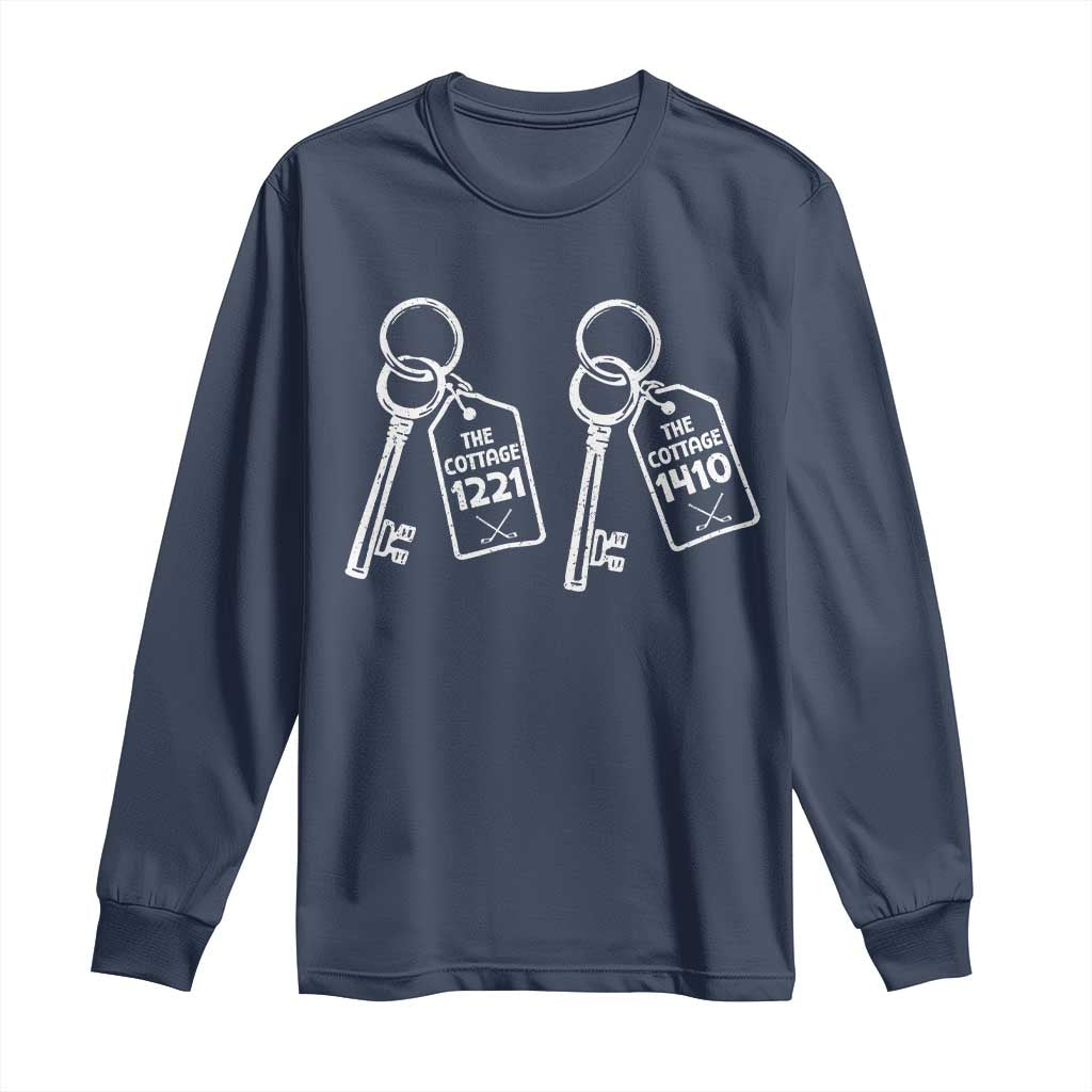 Room Numbers Team Hollanov Long Sleeve Shirt LGBT Romance Hockey Fan Im Coming To The Cottage