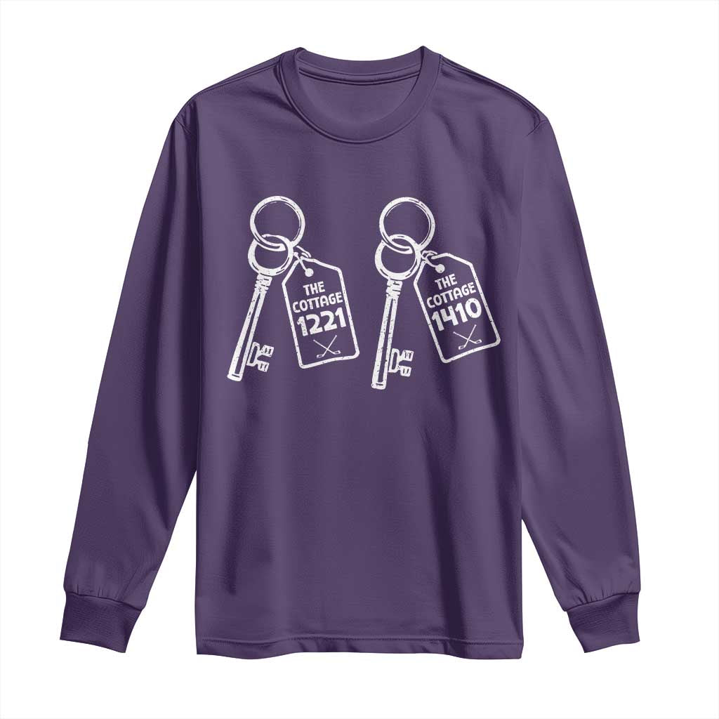 Room Numbers Team Hollanov Long Sleeve Shirt LGBT Romance Hockey Fan Im Coming To The Cottage