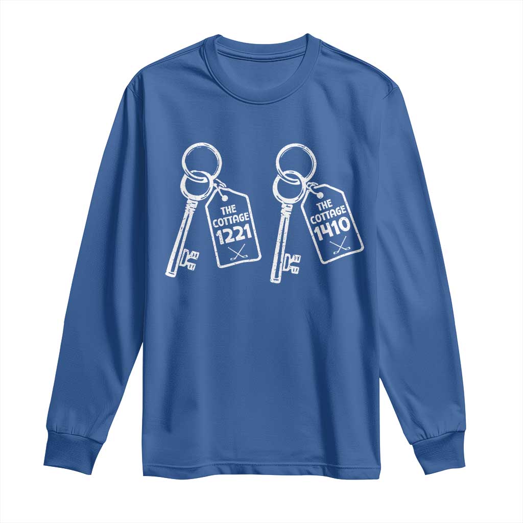 Room Numbers Team Hollanov Long Sleeve Shirt LGBT Romance Hockey Fan Im Coming To The Cottage