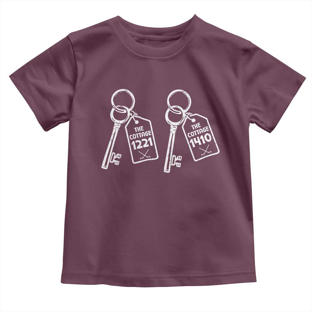 Room Numbers Team Hollanov Toddler T Shirt LGBT Romance Hockey Fan Im Coming To The Cottage