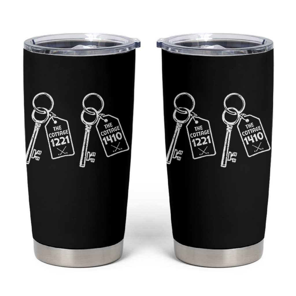 Room Numbers Team Hollanov Tumbler Cup LGBT Romance Hockey Fan Im Coming To The Cottage