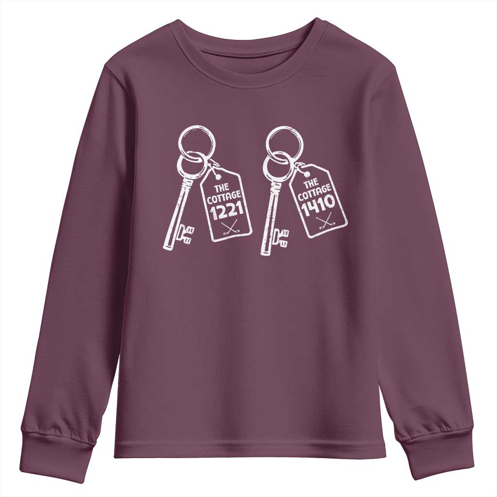 Room Numbers Team Hollanov Youth Sweatshirt LGBT Romance Hockey Fan Im Coming To The Cottage