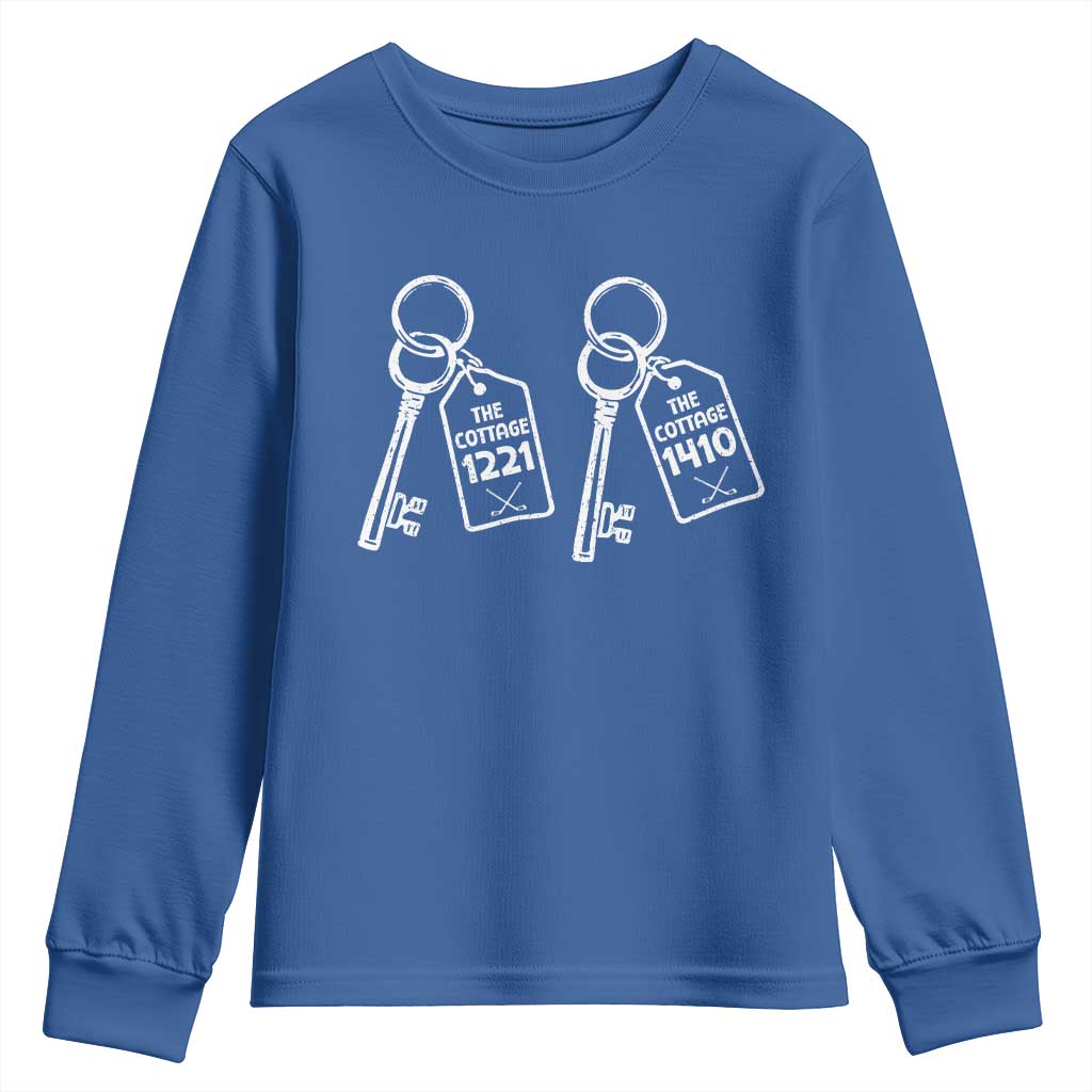 Room Numbers Team Hollanov Youth Sweatshirt LGBT Romance Hockey Fan Im Coming To The Cottage
