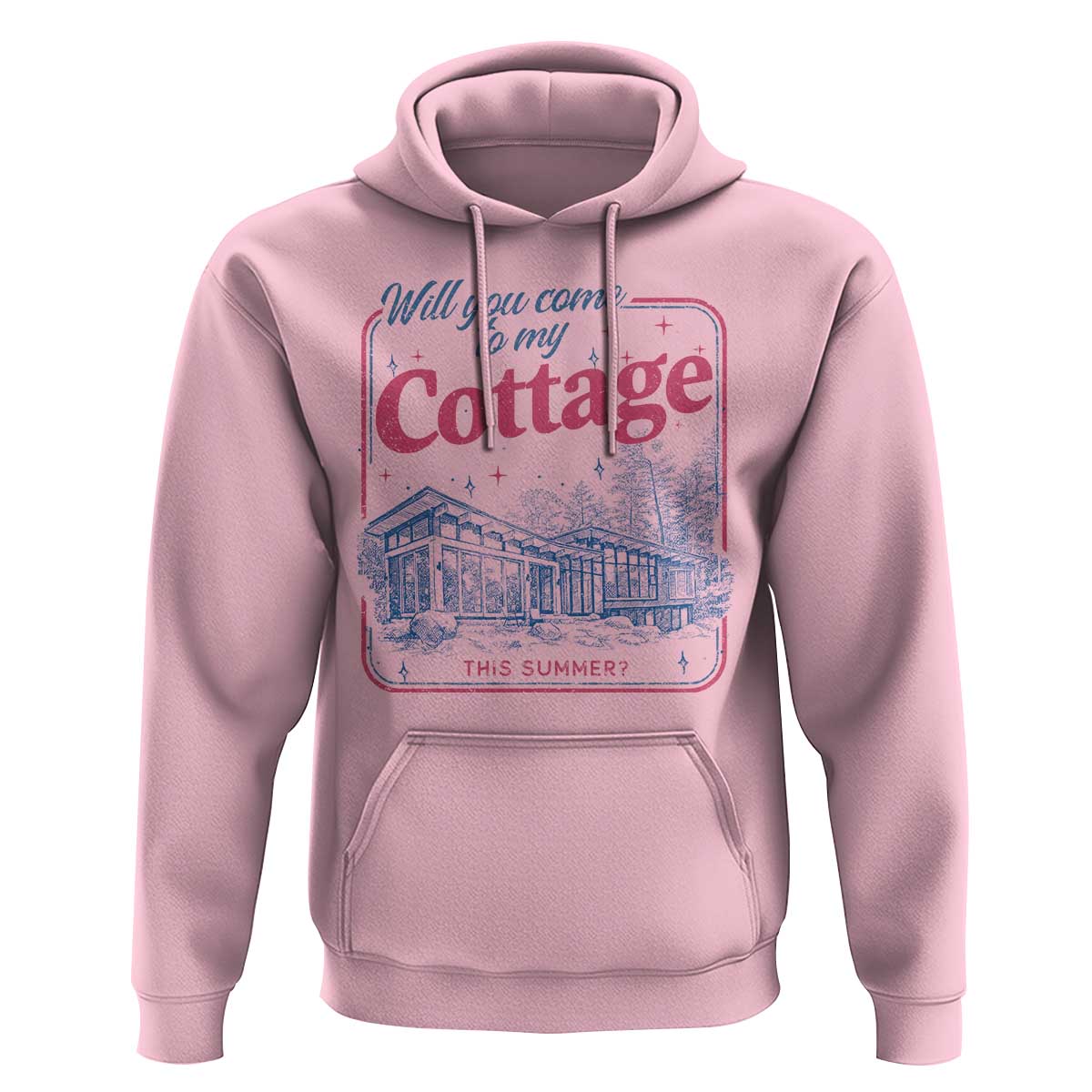 Will You Come To My Cottage This Summer Hoodie LGBT Romance Hockey Fan