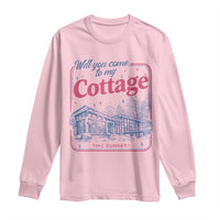 Will You Come To My Cottage This Summer Long Sleeve Shirt LGBT Romance Hockey Fan