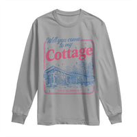 Will You Come To My Cottage This Summer Long Sleeve Shirt LGBT Romance Hockey Fan