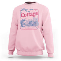 Will You Come To My Cottage This Summer Sweatshirt LGBT Romance Hockey Fan