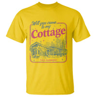 Will You Come To My Cottage This Summer T Shirt LGBT Romance Hockey Fan