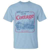 Will You Come To My Cottage This Summer T Shirt LGBT Romance Hockey Fan