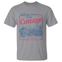 Will You Come To My Cottage This Summer T Shirt LGBT Romance Hockey Fan