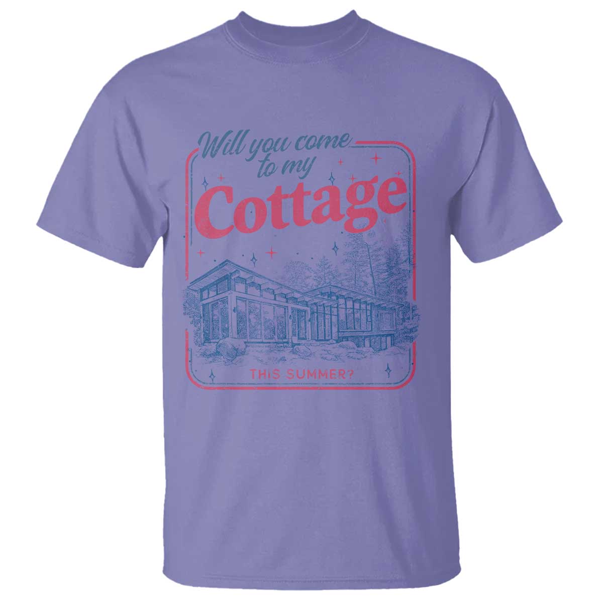 Will You Come To My Cottage This Summer T Shirt LGBT Romance Hockey Fan