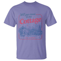 Will You Come To My Cottage This Summer T Shirt LGBT Romance Hockey Fan