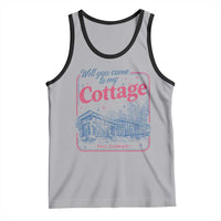 Will You Come To My Cottage This Summer Tank Top LGBT Romance Hockey Fan