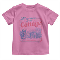 Will You Come To My Cottage This Summer Toddler T Shirt LGBT Romance Hockey Fan