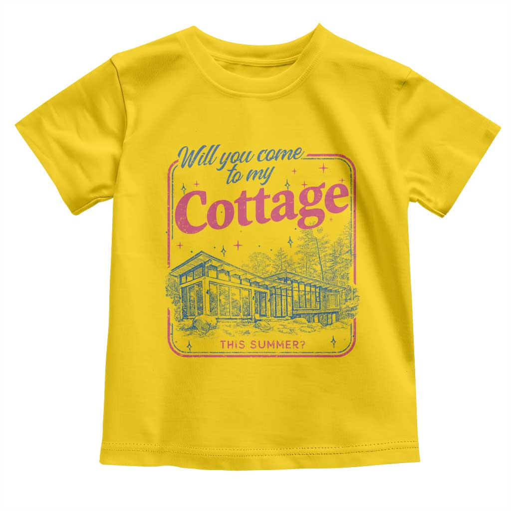 Will You Come To My Cottage This Summer Toddler T Shirt LGBT Romance Hockey Fan