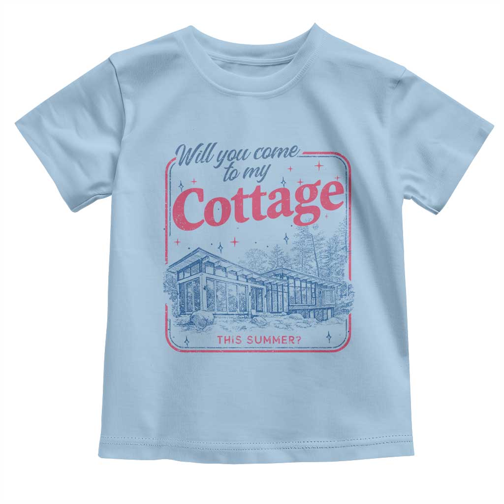 Will You Come To My Cottage This Summer Toddler T Shirt LGBT Romance Hockey Fan