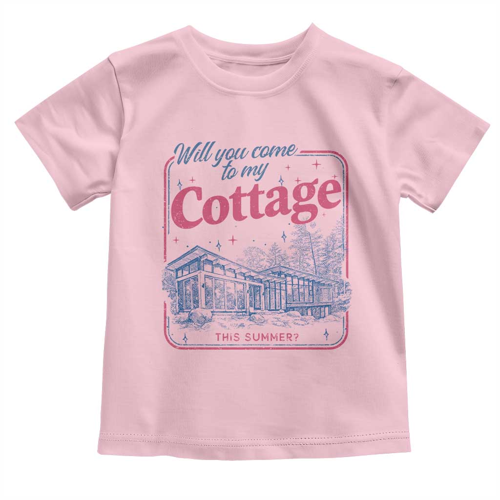 Will You Come To My Cottage This Summer Toddler T Shirt LGBT Romance Hockey Fan