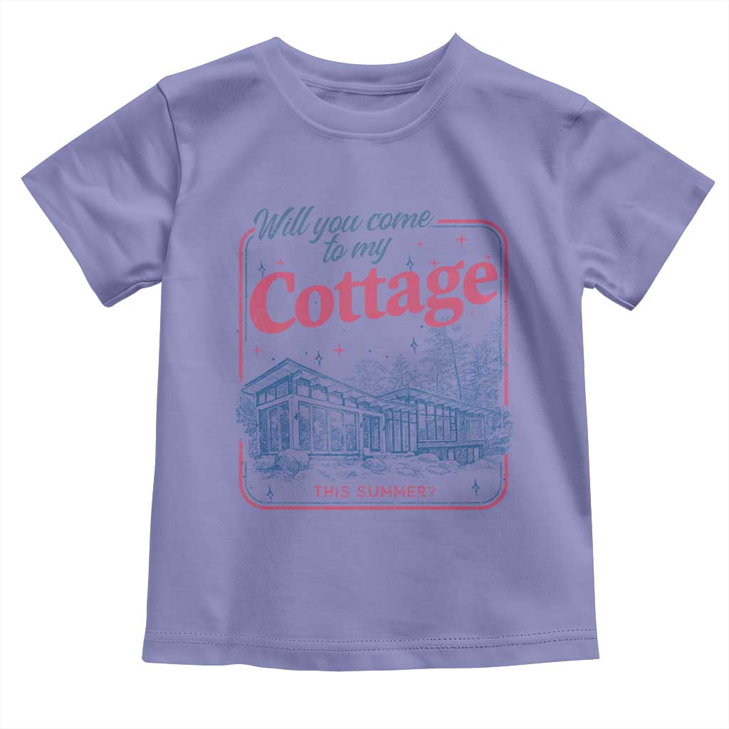 Will You Come To My Cottage This Summer Toddler T Shirt LGBT Romance Hockey Fan