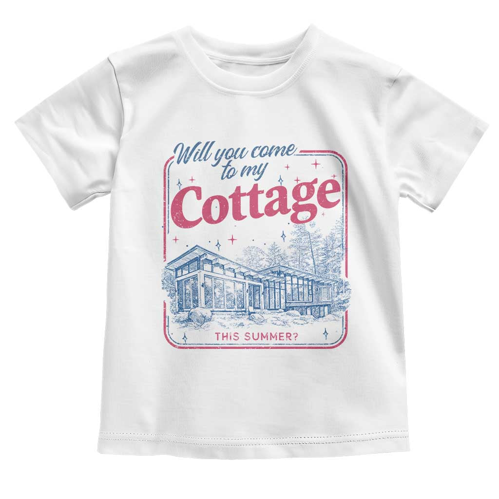 Will You Come To My Cottage This Summer Toddler T Shirt LGBT Romance Hockey Fan