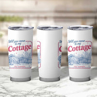 Will You Come To My Cottage This Summer Tumbler Cup LGBT Romance Hockey Fan