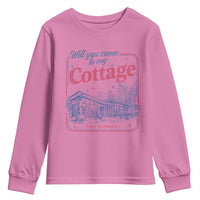 Will You Come To My Cottage This Summer Youth Sweatshirt LGBT Romance Hockey Fan