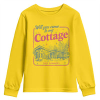 Will You Come To My Cottage This Summer Youth Sweatshirt LGBT Romance Hockey Fan