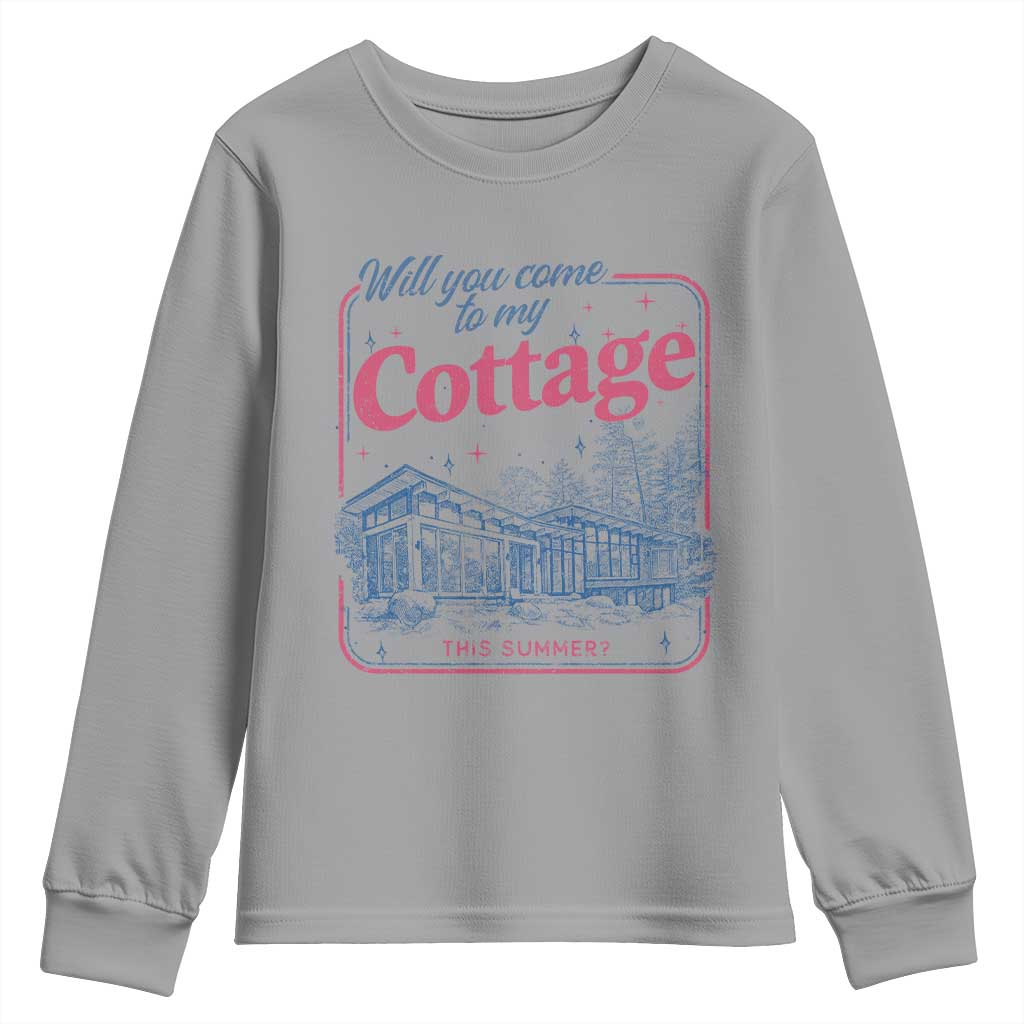 Will You Come To My Cottage This Summer Youth Sweatshirt LGBT Romance Hockey Fan