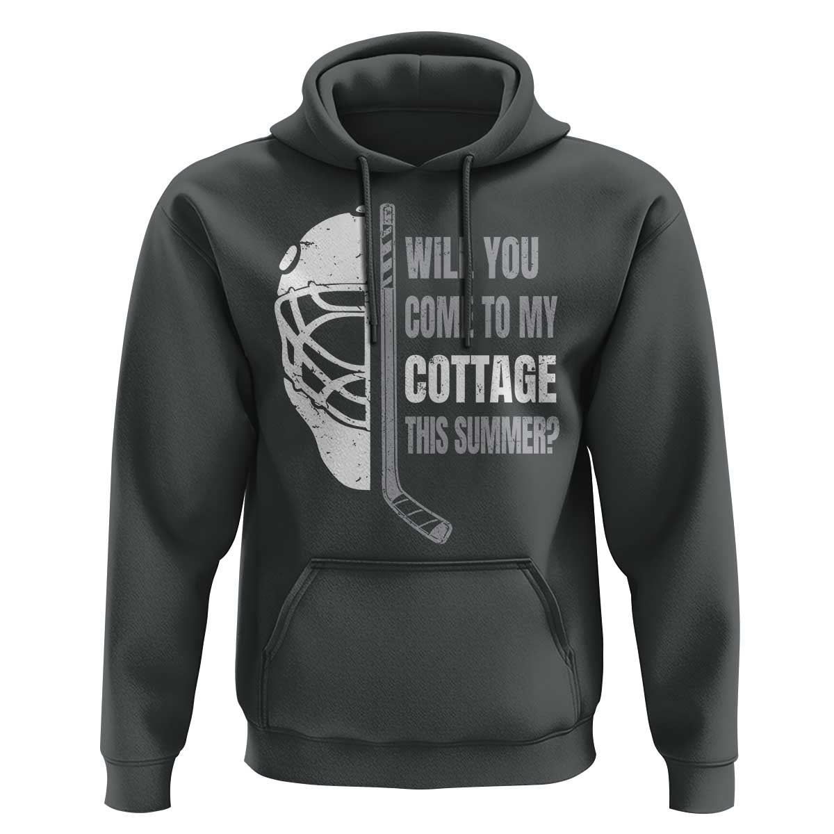 Will You Come To My Cottage This Summer Hoodie Retro LGBT Romance Hockey Fan