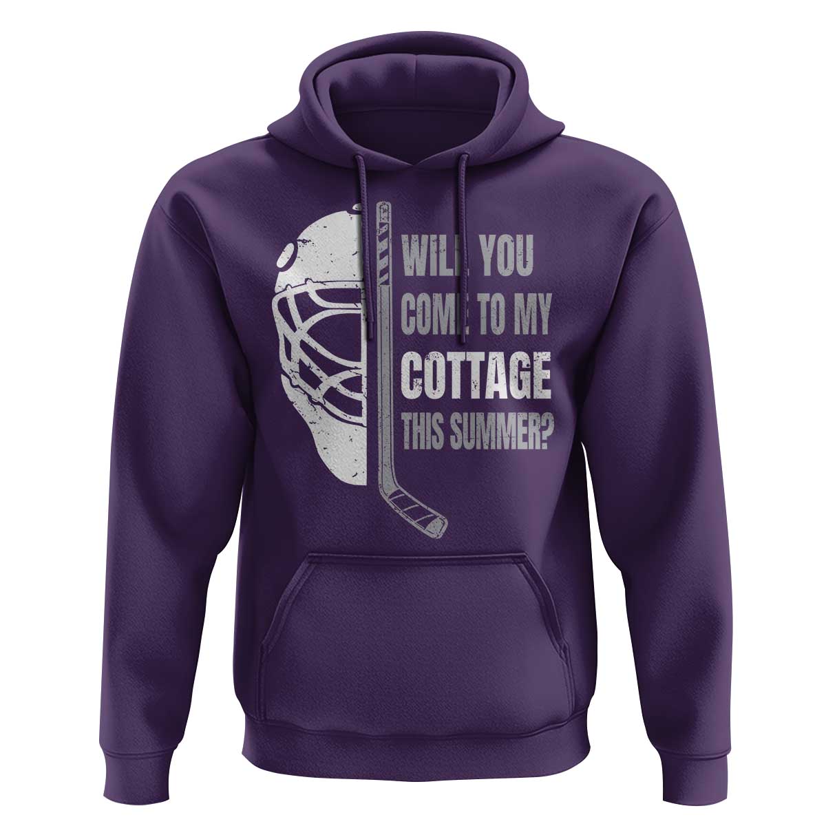 Will You Come To My Cottage This Summer Hoodie Retro LGBT Romance Hockey Fan