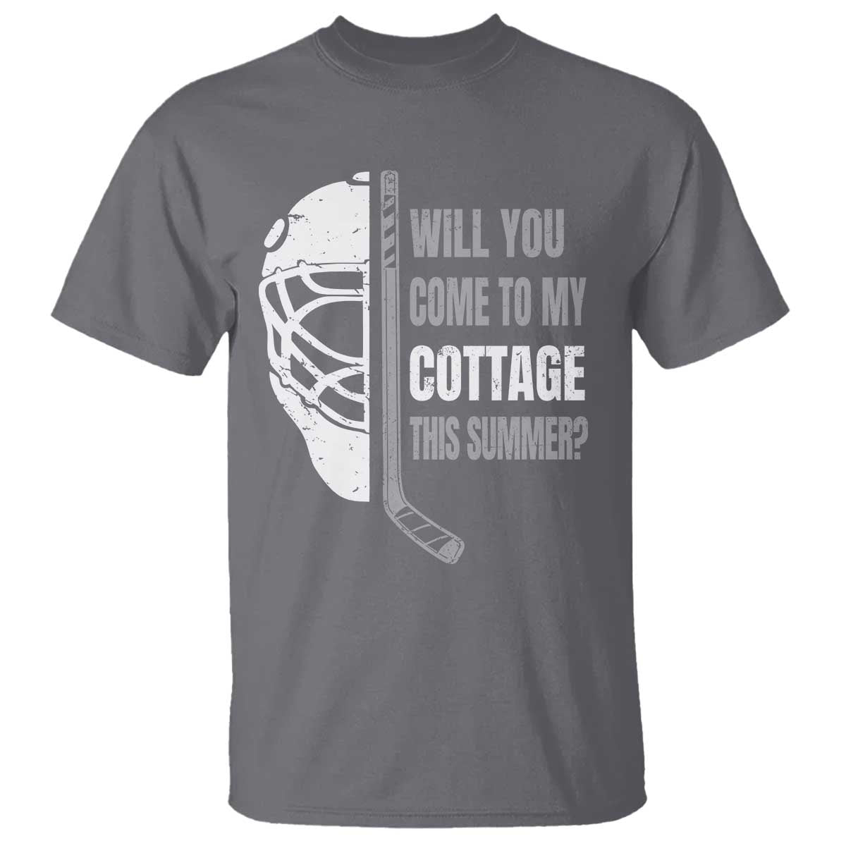 Will You Come To My Cottage This Summer T Shirt Retro LGBT Romance Hockey Fan