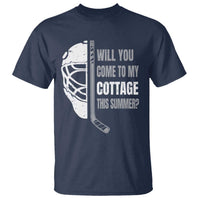 Will You Come To My Cottage This Summer T Shirt Retro LGBT Romance Hockey Fan