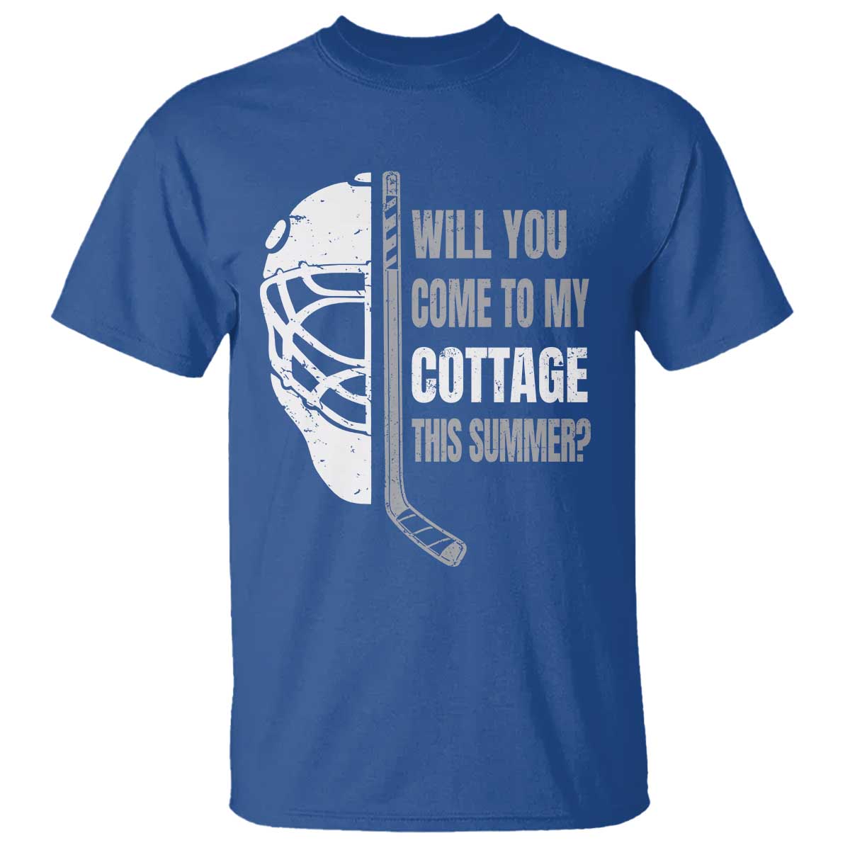 Will You Come To My Cottage This Summer T Shirt Retro LGBT Romance Hockey Fan